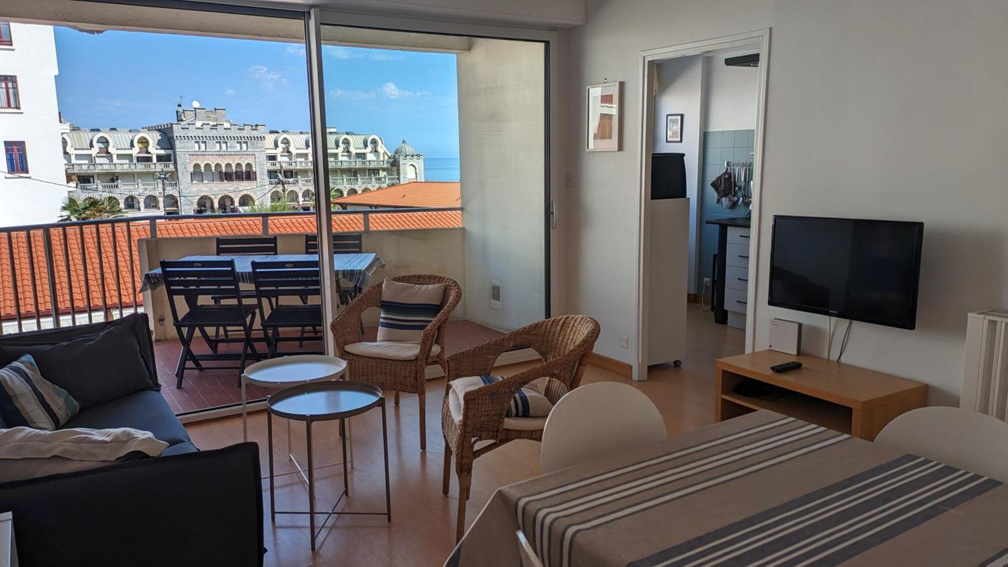 Appartement 3 Pieces Au Coeur D'Hendaye Plage Eksteriør bilde