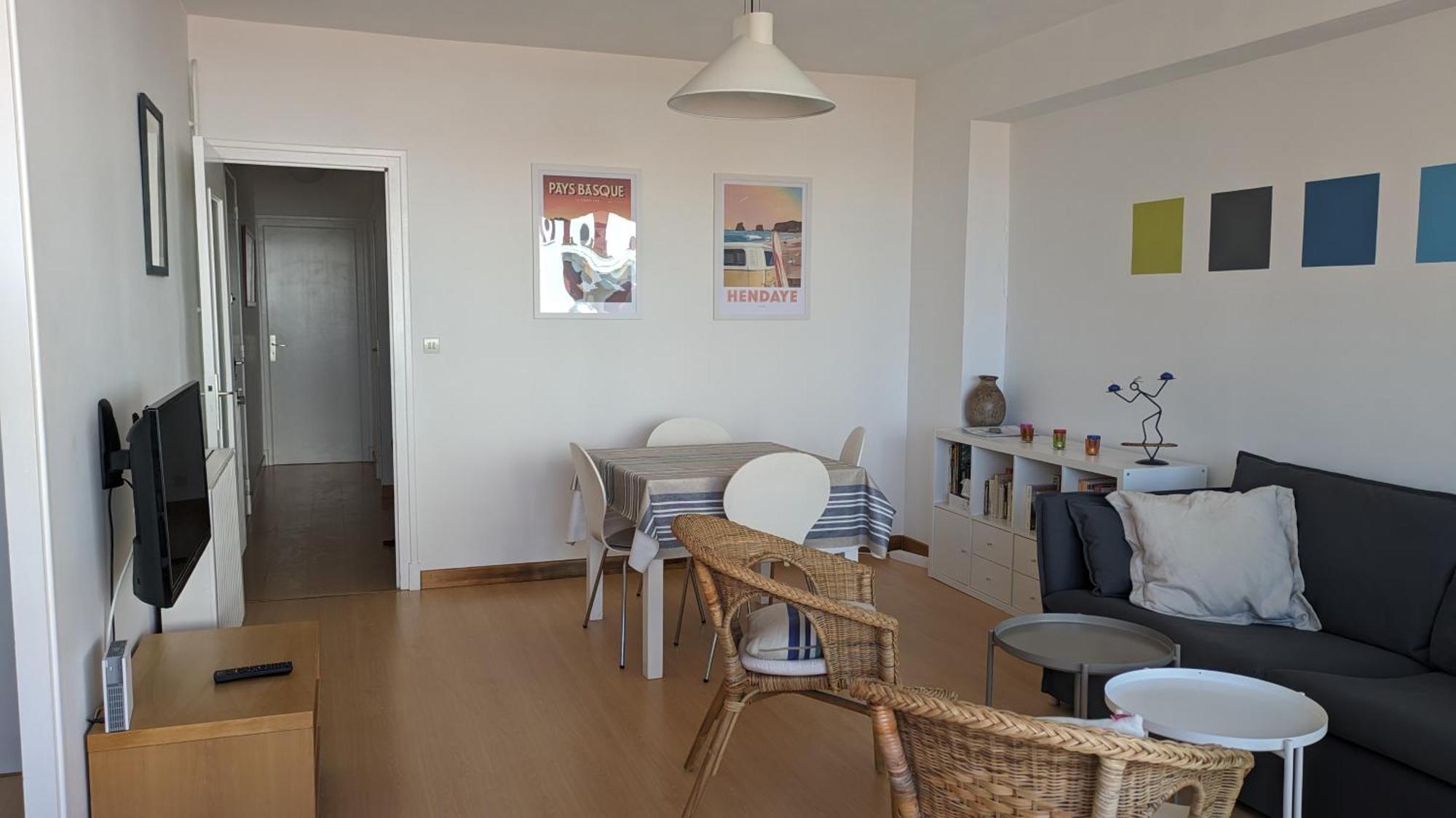 Appartement 3 Pieces Au Coeur D'Hendaye Plage Eksteriør bilde