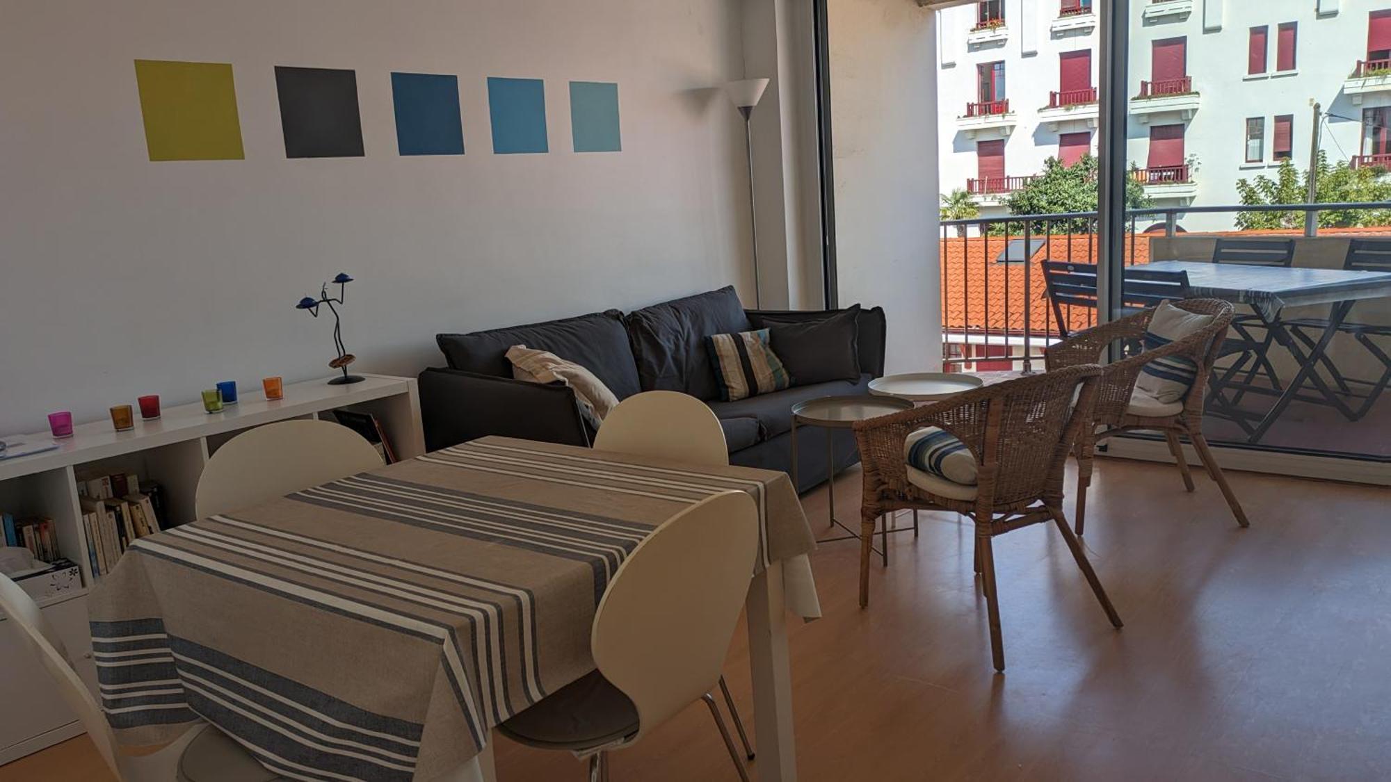 Appartement 3 Pieces Au Coeur D'Hendaye Plage Eksteriør bilde